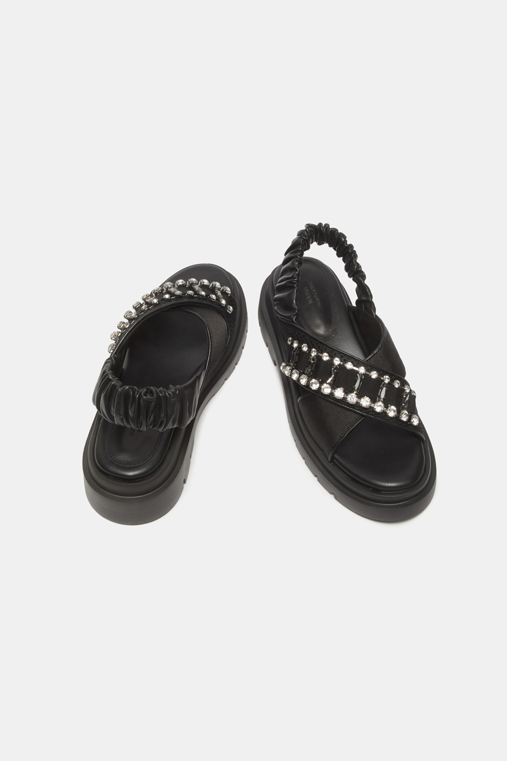 ★SUECOMMA BONNIE★ Jewelry line sandalblack DG2AM25034BLK Jewelry point sandal(blue)_SUECOMMA BONNIE - 코오롱몰