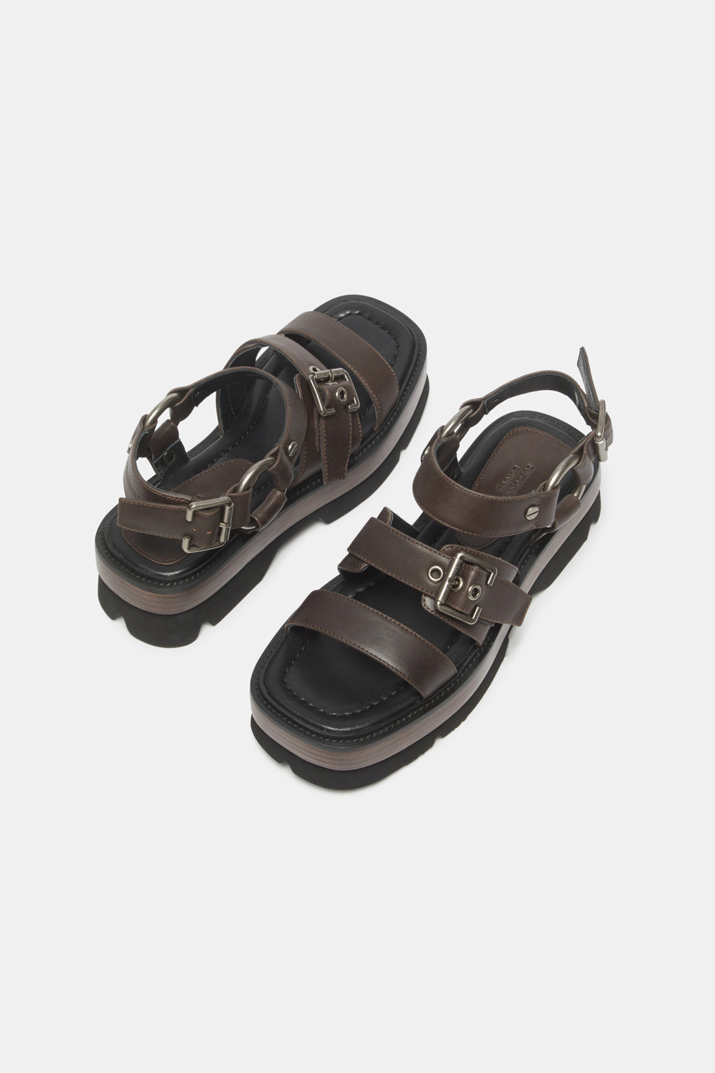 ★SUECOMMA BONNIE★ Biker sandalbrown DG2AM25020BRN Biker sandal(brown)_SUECOMMA BONNIE - 코오롱몰