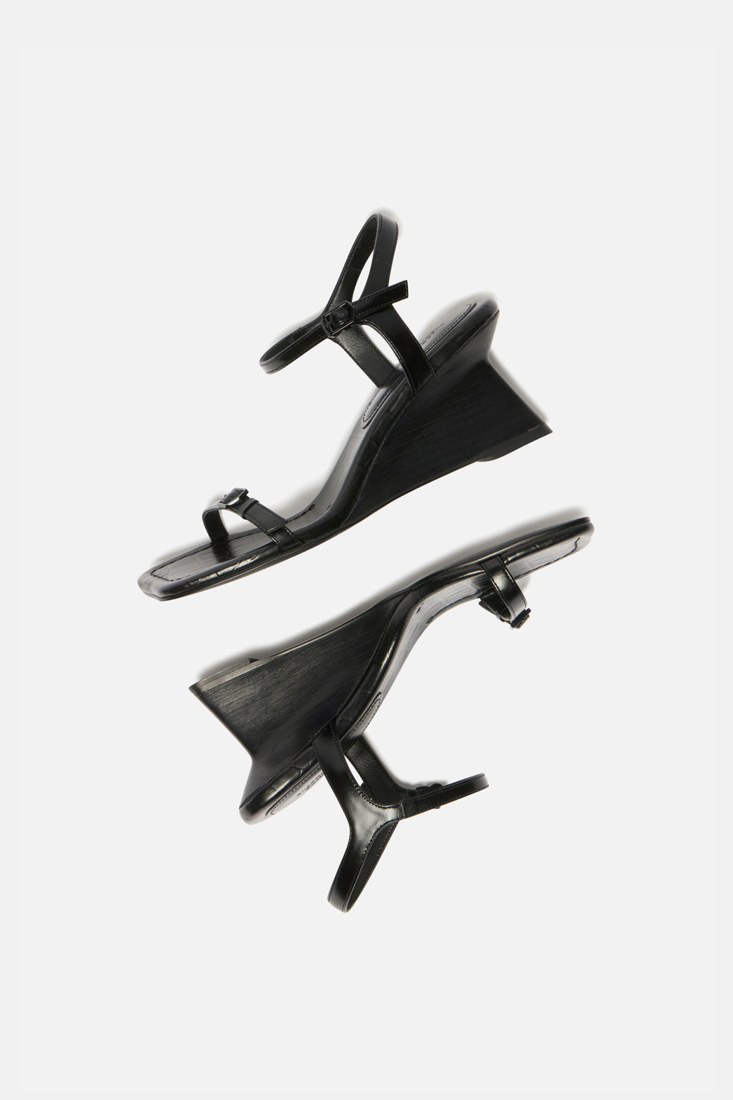 Slim strap sandal(black)_SUECOMMA BONNIE - 코오롱몰