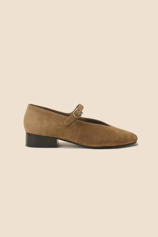 SUECOMMA BONNIE - 로퍼 - Daily mary jane flats(brown)