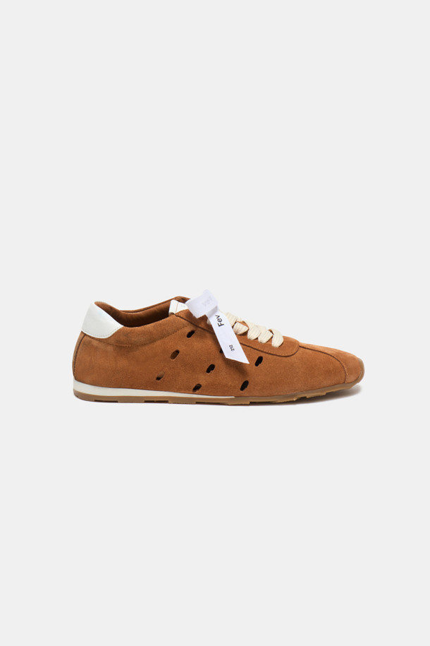 SUECOMMA BONNIE - 스니커즈 - Fev_Suede sneakers(brown)