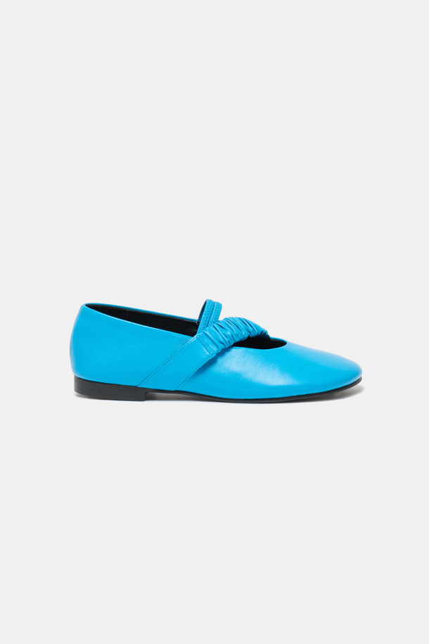 SUECOMMA BONNIE - 플랫 - Pleats mary jane flats(blue)