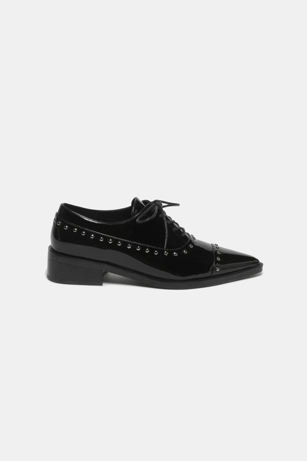 SUECOMMA BONNIE - 로퍼 - Stud loafer(black)