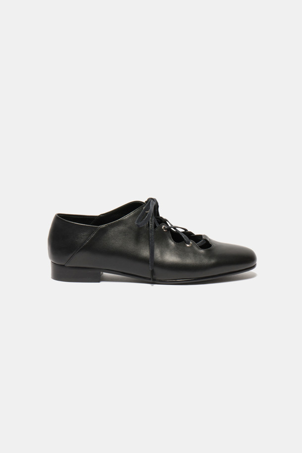 SUECOMMA BONNIE - 플랫 - Line flats(black)