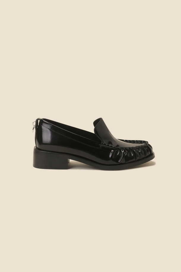 SUECOMMA BONNIE - 로퍼 - Pleats loafer(black)