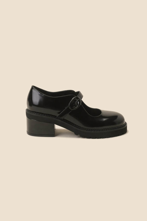 SUECOMMA BONNIE - 로퍼 - Line loafer(black)