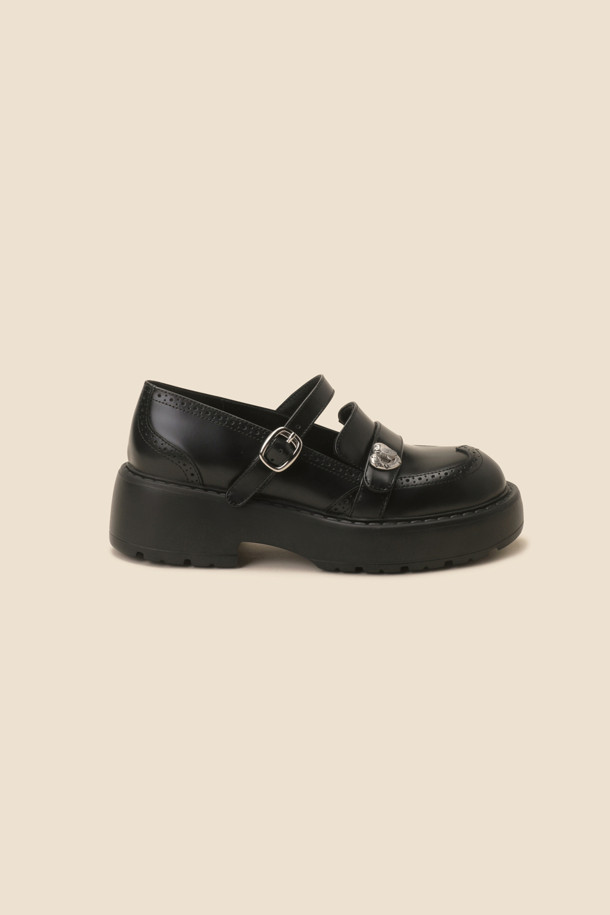 SUECOMMA BONNIE - 로퍼 - Cle loafer(black)