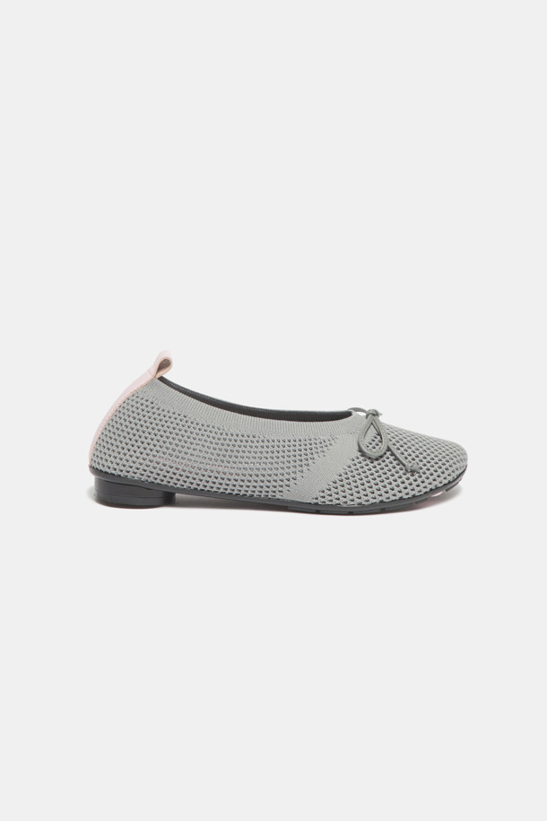 SUECOMMA BONNIE - 플랫 - Knit flats(grey)