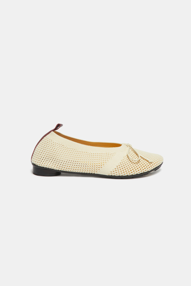 SUECOMMA BONNIE - 플랫 - Knit flats(ivory)