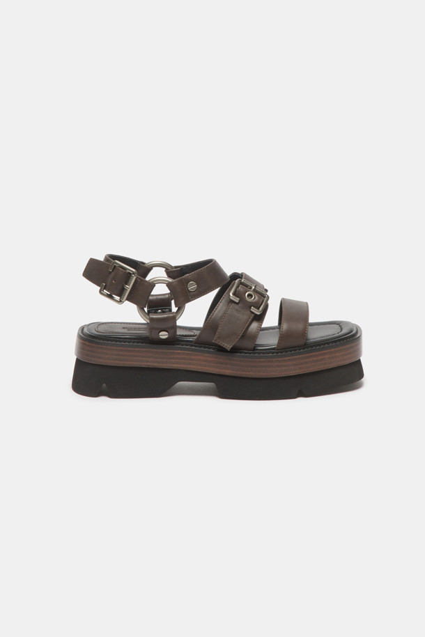 ★SUECOMMA BONNIE★ Biker sandalbrown DG2AM25020BRN Biker sandal(brown)_SUECOMMA BONNIE - 코오롱몰
