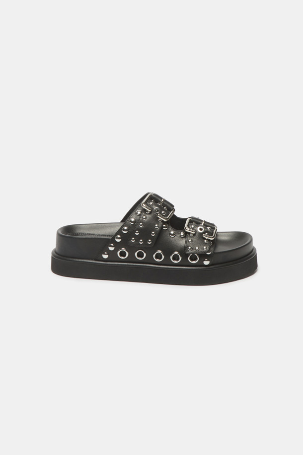 SUECOMMA BONNIE - 샌들 - Stud slide(black)