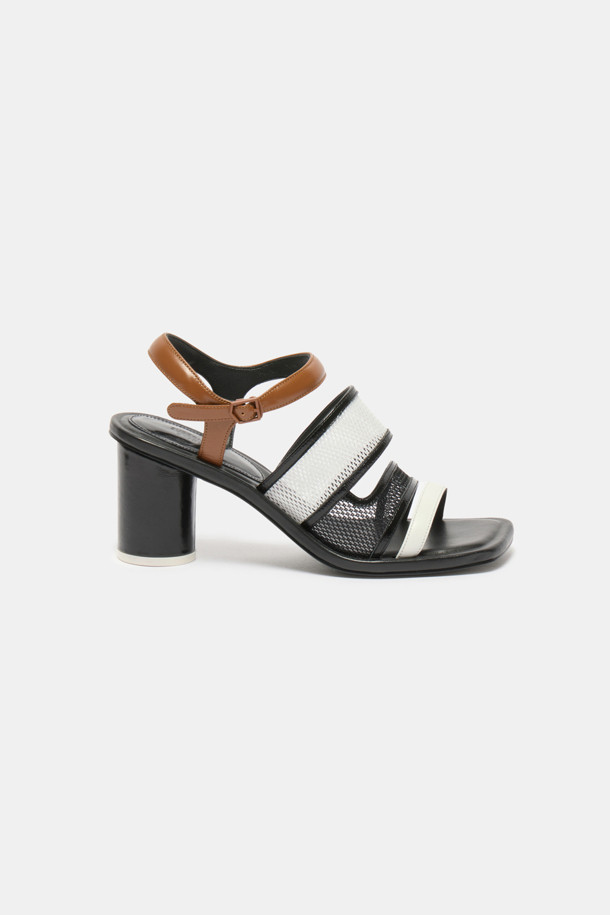SUECOMMA BONNIE - 샌들 - Mesh color sandal(black)
