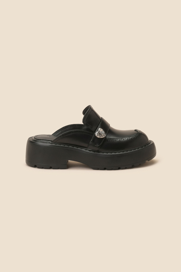 SUECOMMA BONNIE - 슬리퍼/뮬 - Cle mule(black)