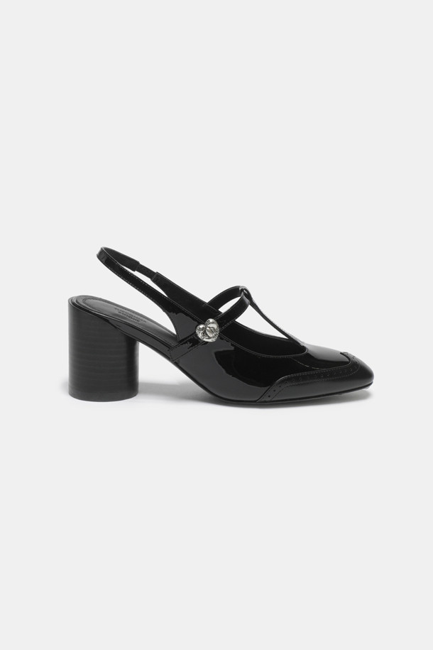 SUECOMMA BONNIE - 샌들 - Cle sling back shoes(black)