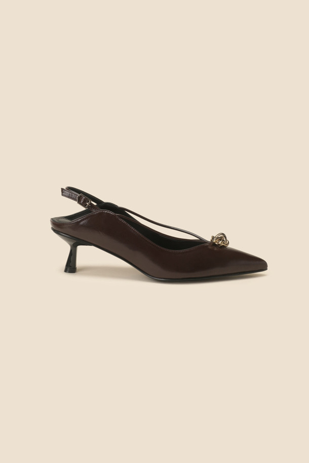 SUECOMMA BONNIE - 샌들 - Fling star sling back shoes(brown)