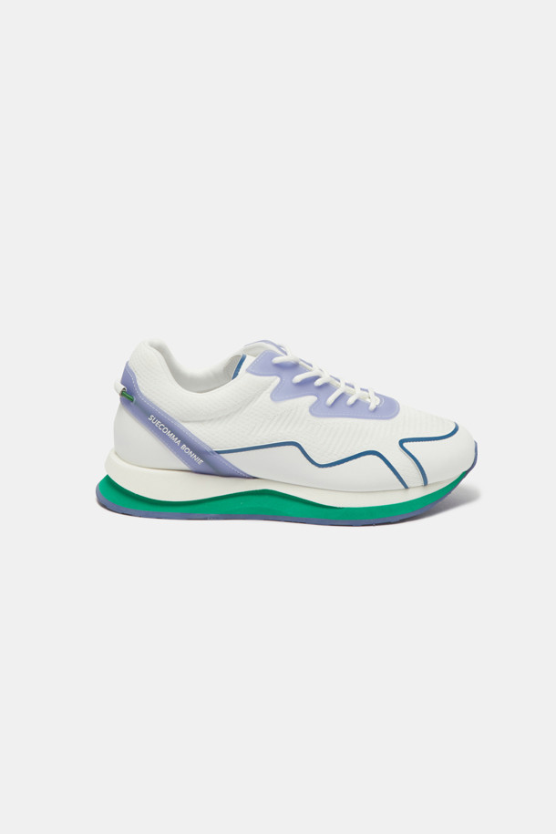SUECOMMA BONNIE - 스니커즈 - Knit patch sneakers(blue)