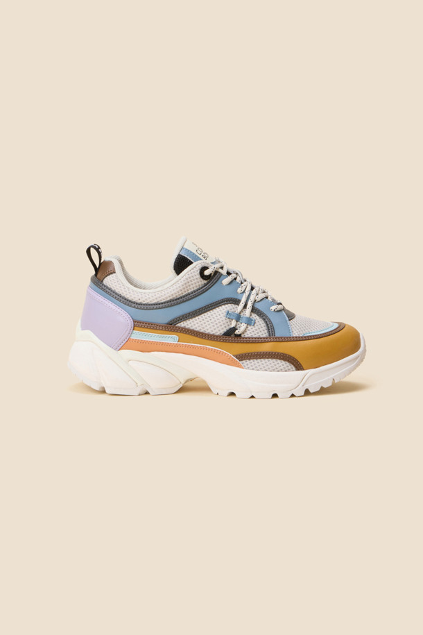 SUECOMMA BONNIE - 스니커즈 - Layerd sneakers(blue)