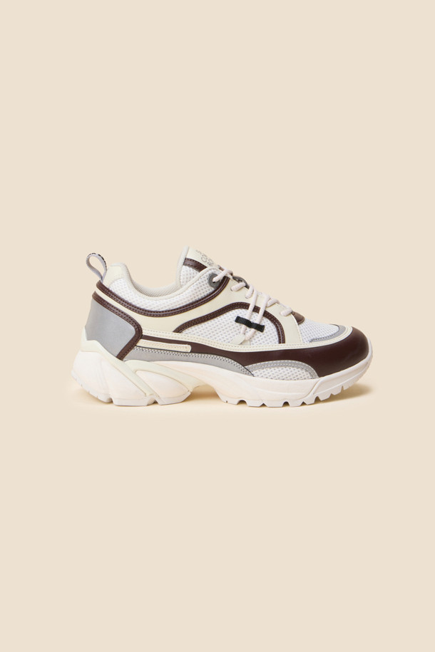 SUECOMMA BONNIE - 스니커즈 - Layerd sneakers(wine)