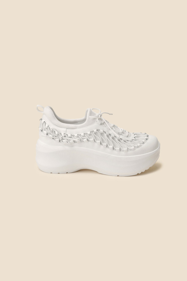 SUECOMMA BONNIE - 스니커즈 - String sneakers(white)