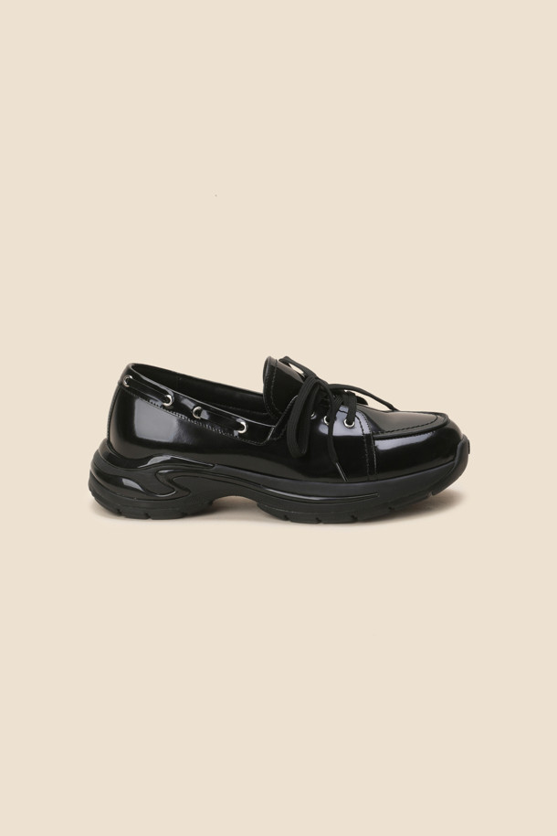 SUECOMMA BONNIE - 스니커즈 - Loafer sneakers(black)