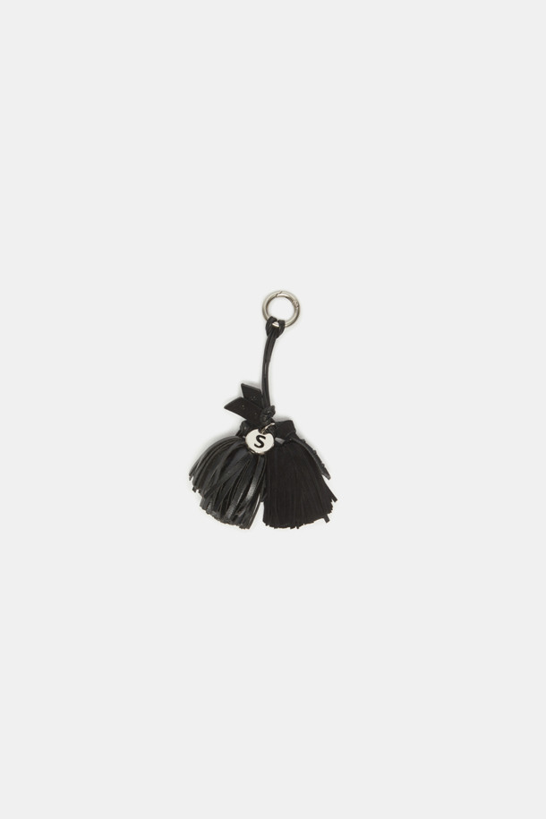 SUECOMMA BONNIE - 키링/참 - Pompom keyring(black)