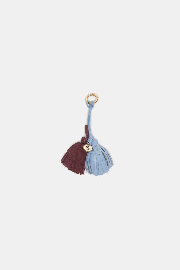 SUECOMMA BONNIE - 키링/참 - Pompom keyring(blue)