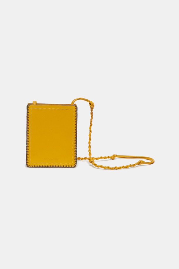 SUECOMMA BONNIE - 크로스백 - Pompom mini bag(yellow)