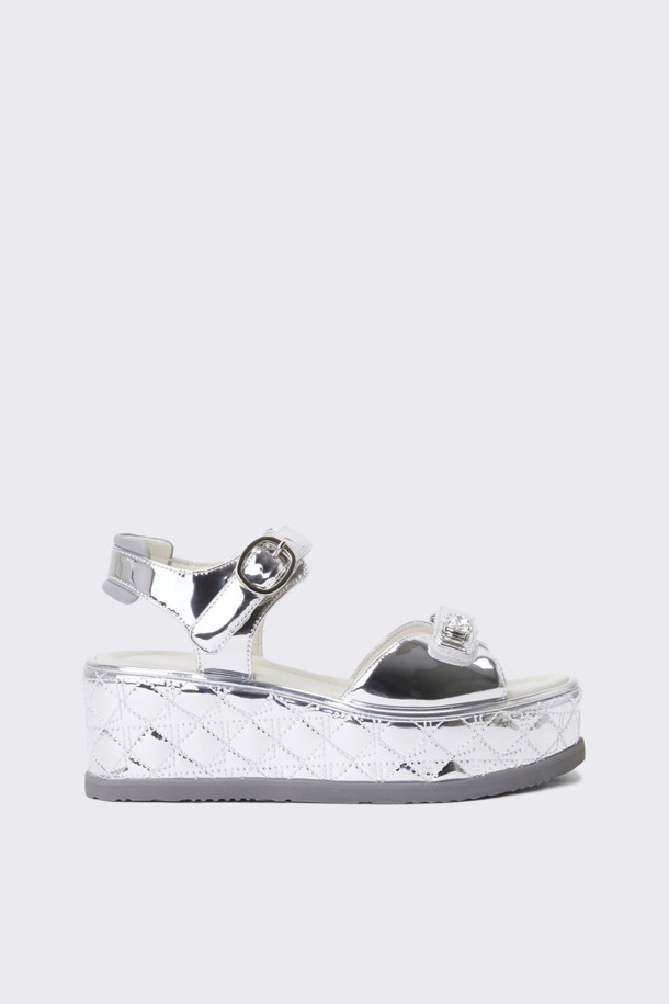 SUECOMMA BONNIE - 샌들 - [김나영 착용]Gemma sandal(silver)