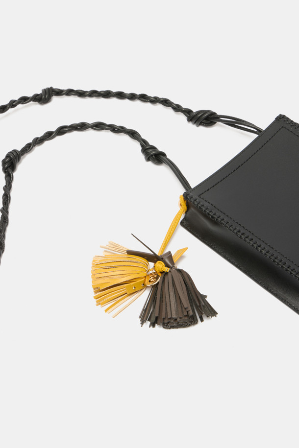 SUECOMMA BONNIE - 크로스백 - Pompom mini bag(black)