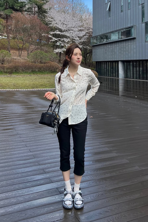 SUECOMMA BONNIE - 샌들 - Frangia polygon sandal(silver)