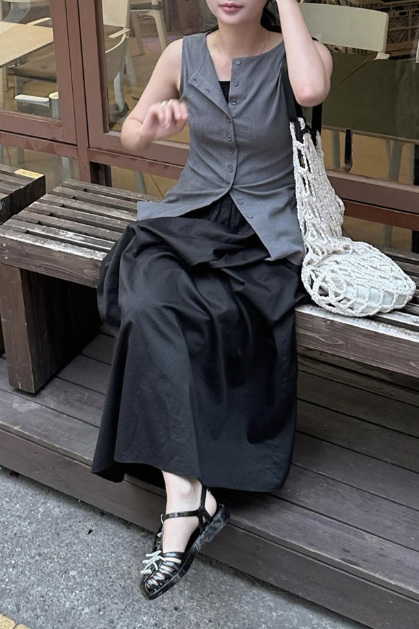 SUECOMMA BONNIE - 샌들 - [김나영 착용]Ribbon jelly sandal(black)