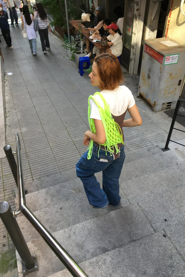 SUECOMMA BONNIE - 숄더백 - NANNACAY X SCB shoulder bag(green)