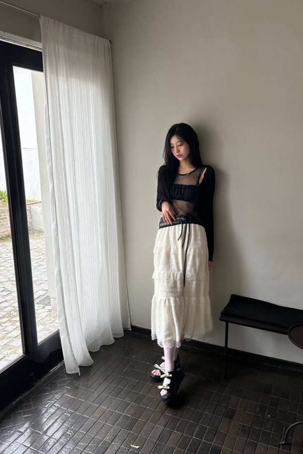 SUECOMMA BONNIE - 샌들 - [김나영 착용]Frangia polygon sandal(black)