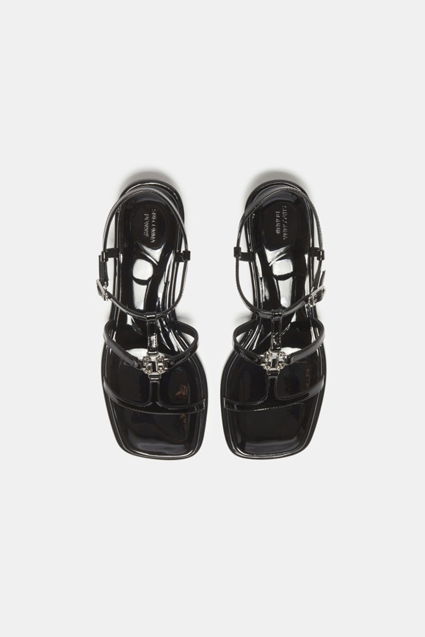 ★SUECOMMA BONNIE★ Strap sandalbrown DG2AM25040BRN Line Buckle Strap Sandal(brown)_SUECOMMA BONNIE - 코오롱몰