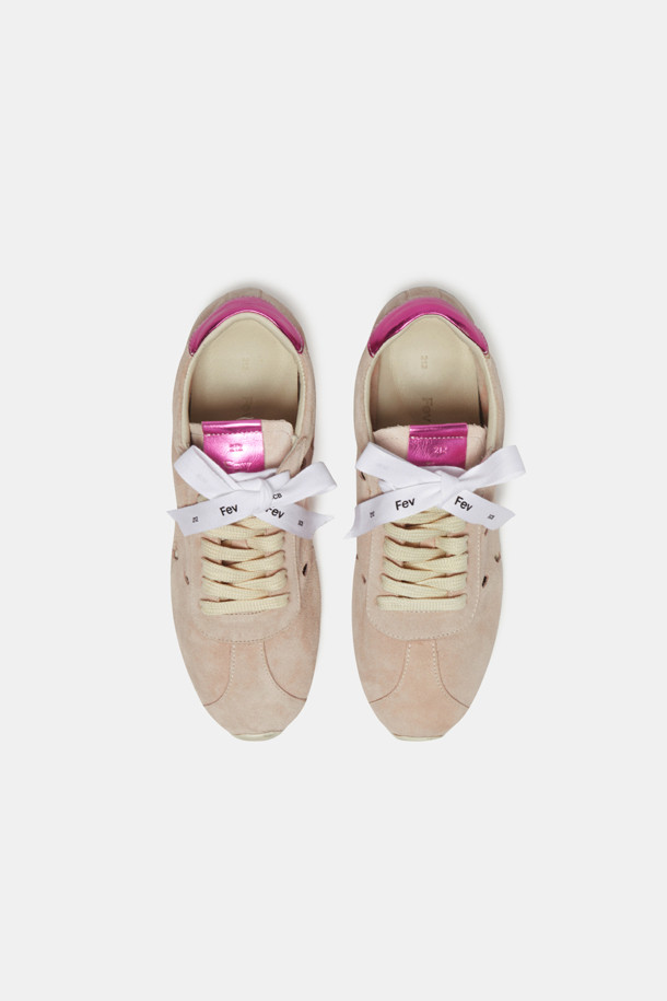 SUECOMMA BONNIE - 스니커즈 - Fev_Suede sneakers(pink)