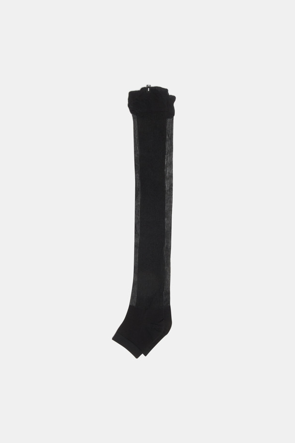 SUECOMMA BONNIE - 양말 - Fev_Knee socks(black)
