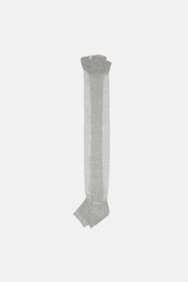 SUECOMMA BONNIE - 양말 - Fev_Knee socks(grey)