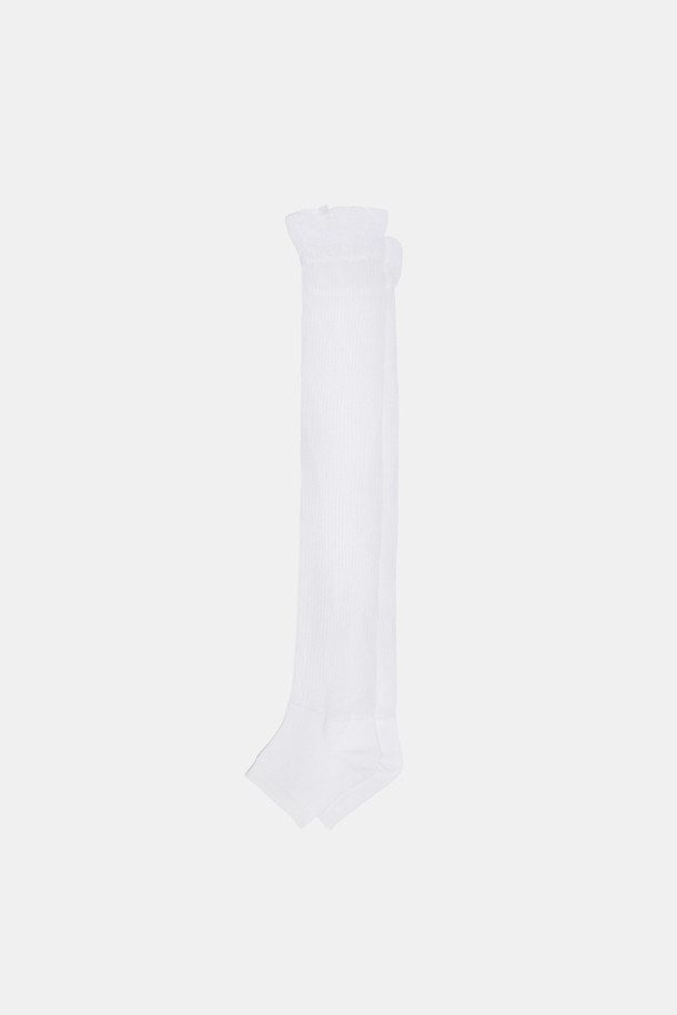 SUECOMMA BONNIE - 양말 - Fev_Knee socks(white)