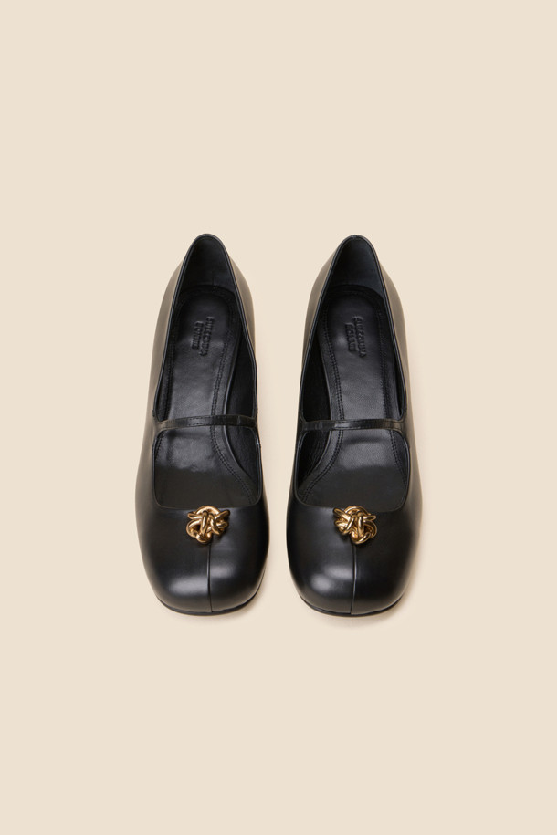 SUECOMMA BONNIE - 플랫 - Fling star flats(black)