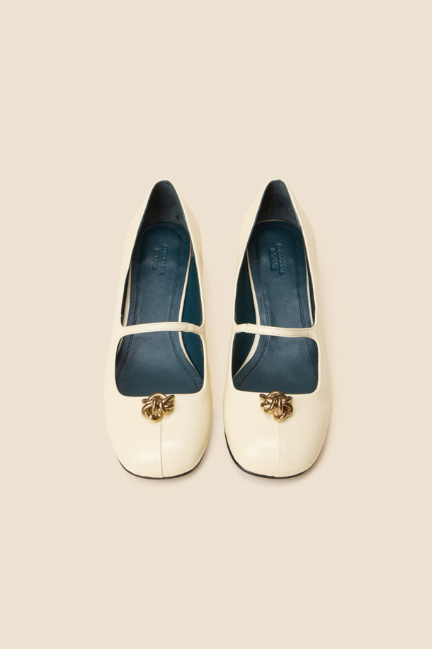 SUECOMMA BONNIE - 플랫 - Fling star flats(ivory)