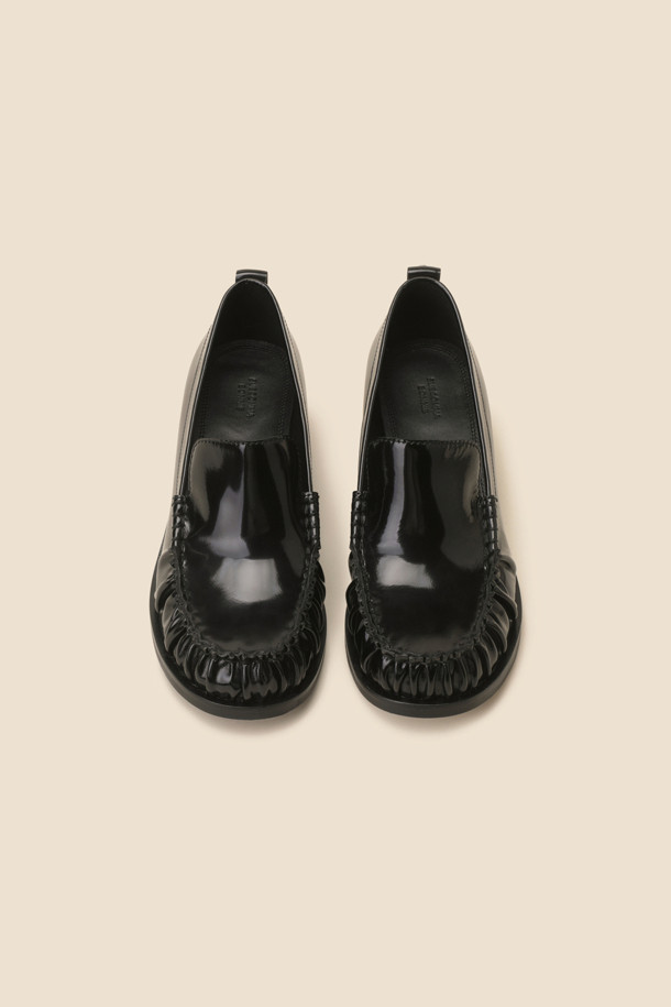 SUECOMMA BONNIE - 로퍼 - Pleats loafer(black)