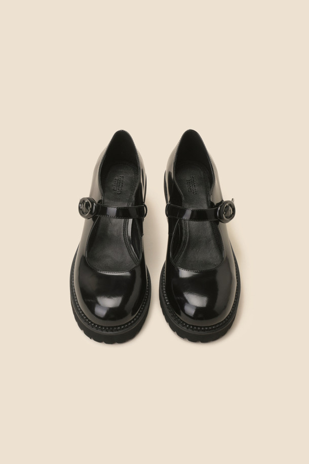 SUECOMMA BONNIE - 로퍼 - Line loafer(black)