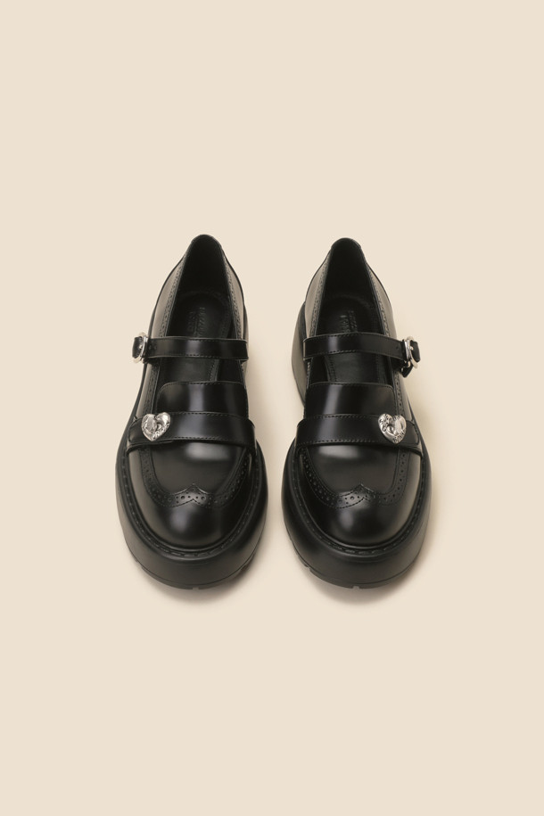 SUECOMMA BONNIE - 로퍼 - [김나영 착용]Cle loafer(black)