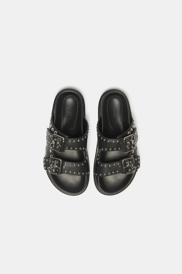 SUECOMMA BONNIE - 샌들 - Stud slide(black)