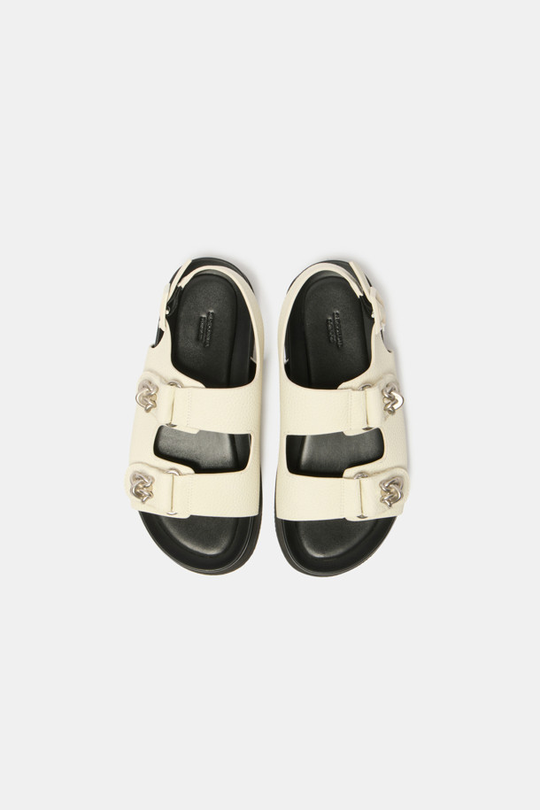 SUECOMMA BONNIE - 샌들 - Fling star sandal(white)