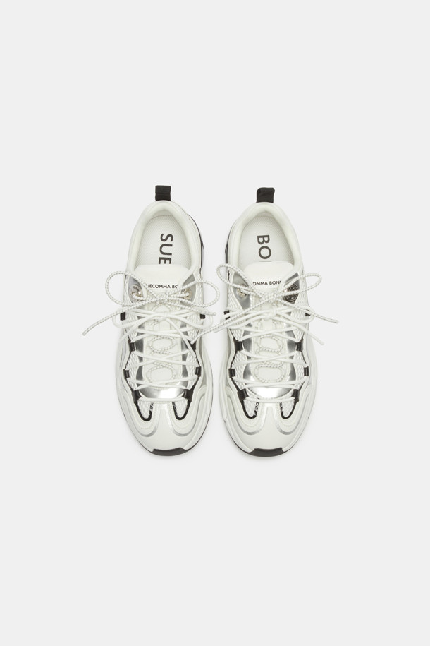 SUECOMMA BONNIE] Wave sneakers(white)