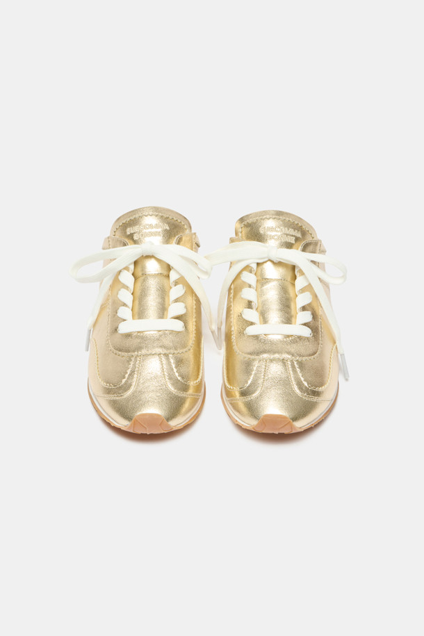 SUECOMMA BONNIE - 슬리퍼/뮬 - Basic sneakers mule(gold)