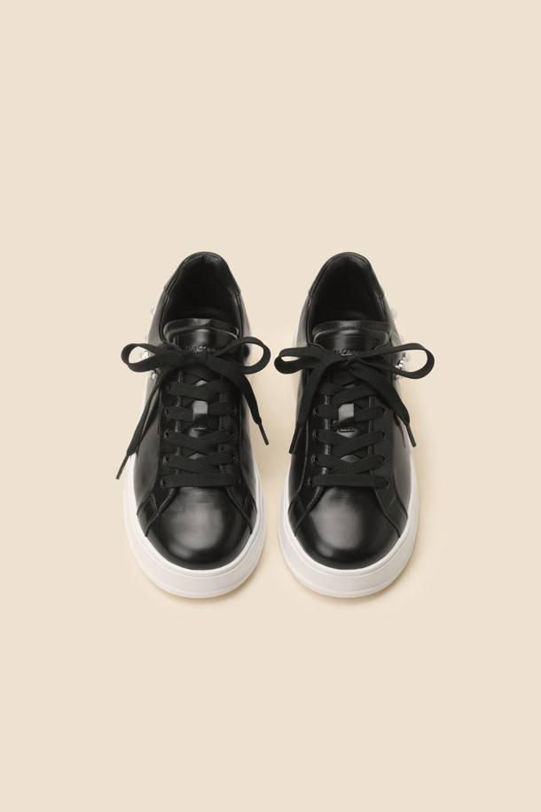 SUECOMMA BONNIE - 스니커즈 - Pearl sneakers(black)