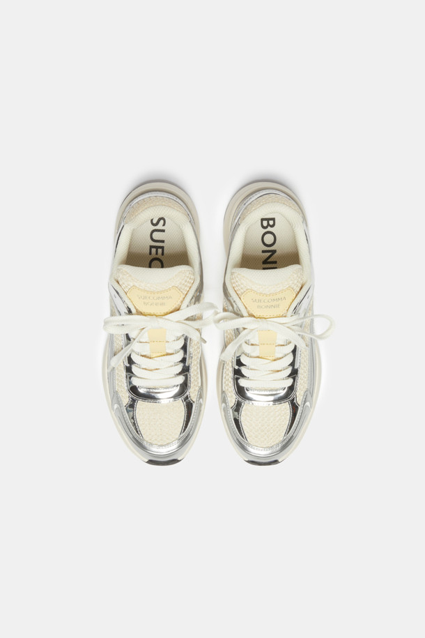 SUECOMMA BONNIE - 스니커즈 - Point sneakers(silver)