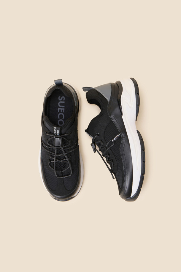 SUECOMMA BONNIE - 스니커즈 - Outdoor sneakers(black)